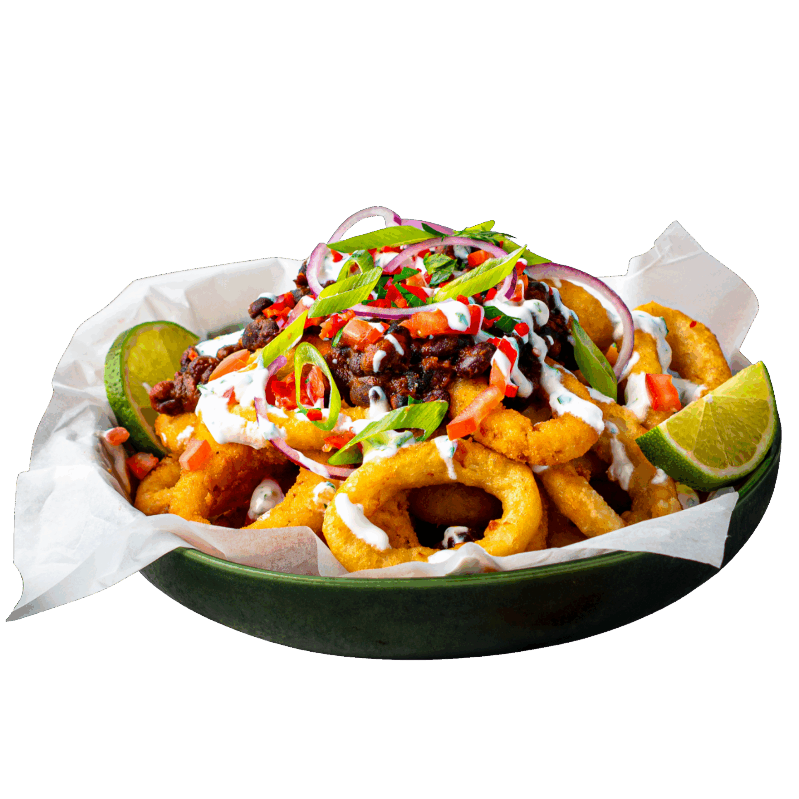 Loaded Onion Rings